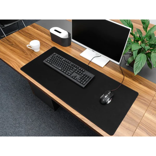 Large Mouse Pad with Stitched Edge  Anti Slip Mouse Mat  3mm Rubber Base Thicken Mousepad Desk Mat