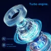 Laptop Cooler RGB Fan Powerful Cooling Fan Turbo Radiator
