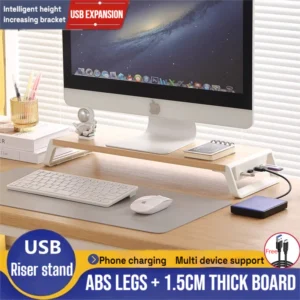 my-11134207-820l5-mhtxipzx6osh03.webp Computer Monitor Height Stand USB Docking Station Display Base