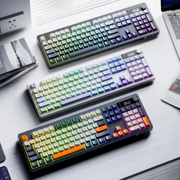 my-11134207-820l9-mg6f0ybpe8lr90.webp XUNFOX TK100 Bluetooth Wireless Keyboard Dual Mode E Sports Gaming RGB