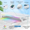 Computer Monitor Height Stand with USB Docking Station HUB Wireless Charging RGB