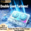 Laptop Cooler RGB Fan Powerful Cooling Fan Turbo Radiator